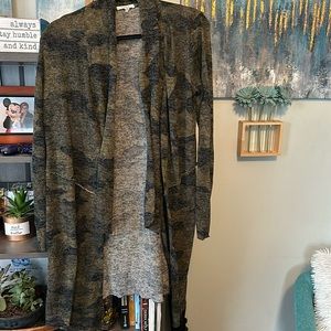 Mid length Maurice’s Camo Cardigan
